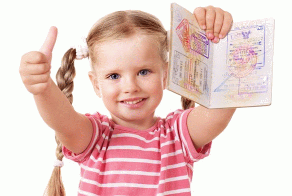 Отдельный загранпаспорт на ребенка